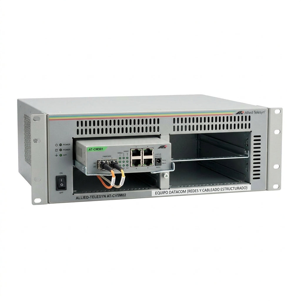 ALLIED-TELESYN AT-CV5M02&AT-CM301 EQUIPO DATACOM (REDES Y CABLEADO ESTRUCTURADO)