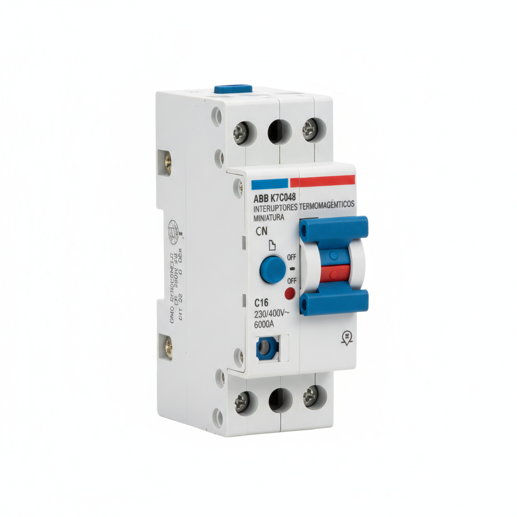ABB K7C048 INTERRUPTORES TERMOMAGNETICOS MINIATURA RIEL DIN