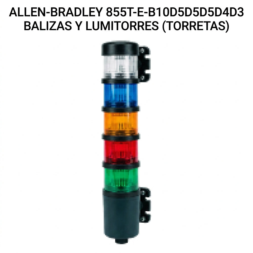 ALLEN-BRADLEY 855T-E-B10D5D5D5D4D3 BALIZAS Y LUMITORRES (TORRETAS)