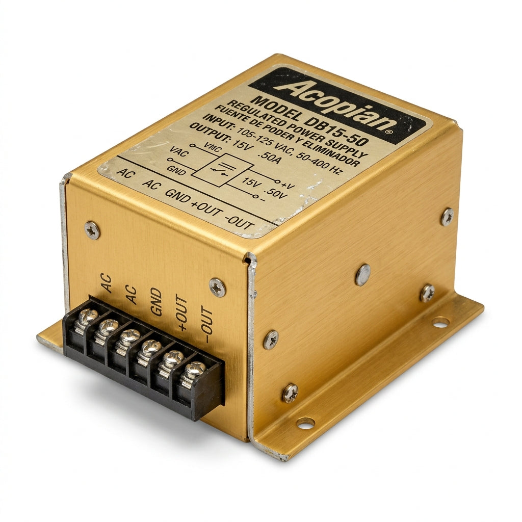 ACOPIAN DB15-50 FUENTES DE PODER Y ELIMINADORES