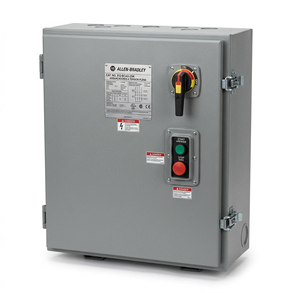 ALLEN-BRADLEY 512-BCAD-25R ARRANCADORES A TENSION PLENA