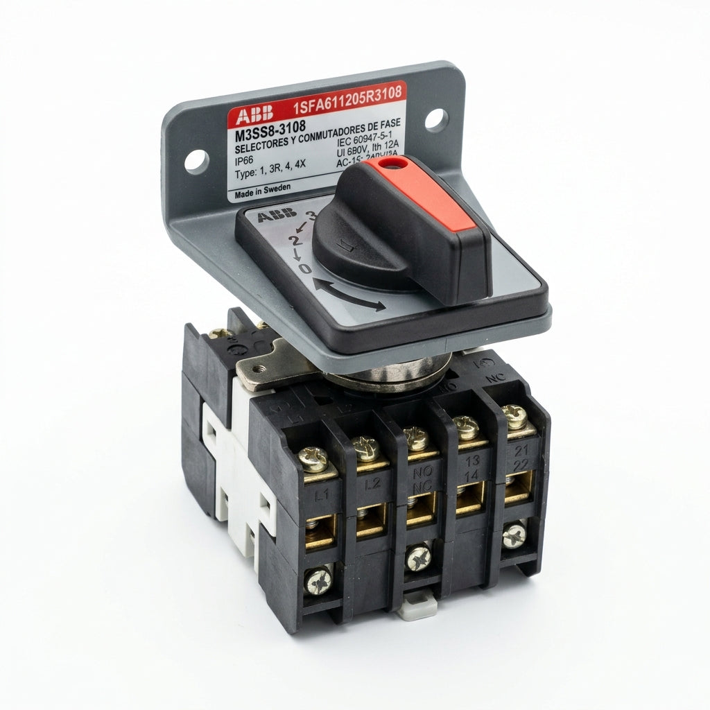 ABB 1SFA611205R3108 SELECTORES Y CONMUTADORES DE FASE - LEVAS