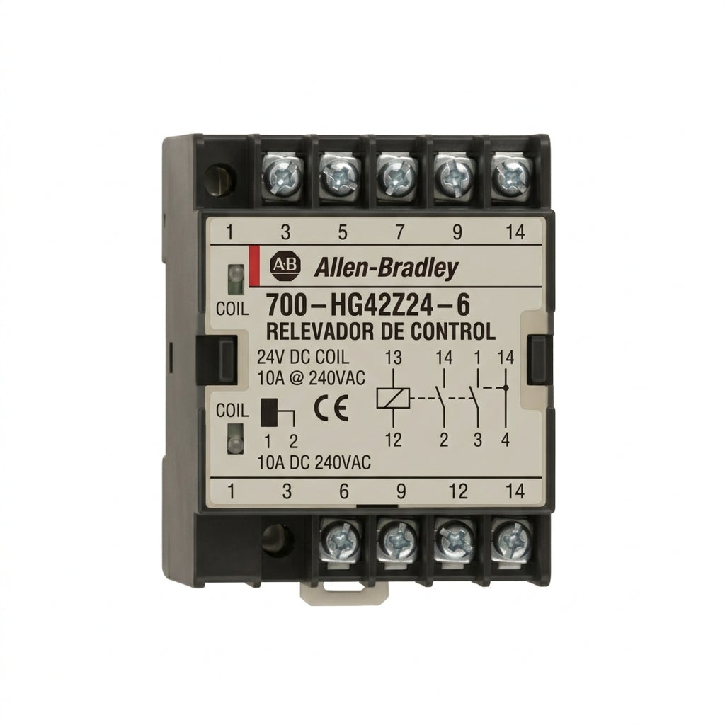 ALLEN-BRADLEY 700-HG42Z24-6 RELEVADORES DE CONTROL ELECTRONICOS Y ENCAPSULADOS