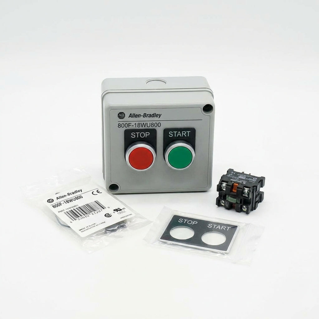 ALLEN-BRADLEY 800F-18WU800 BOTONES PULSADORES BOTONERAS Y ACCESORIOS