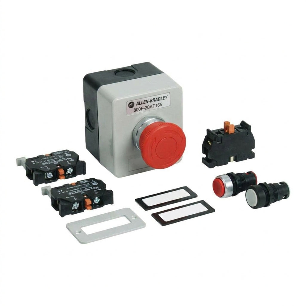 ALLEN-BRADLEY 800F-20AT165 BOTONES PULSADORES BOTONERAS Y ACCESORIOS