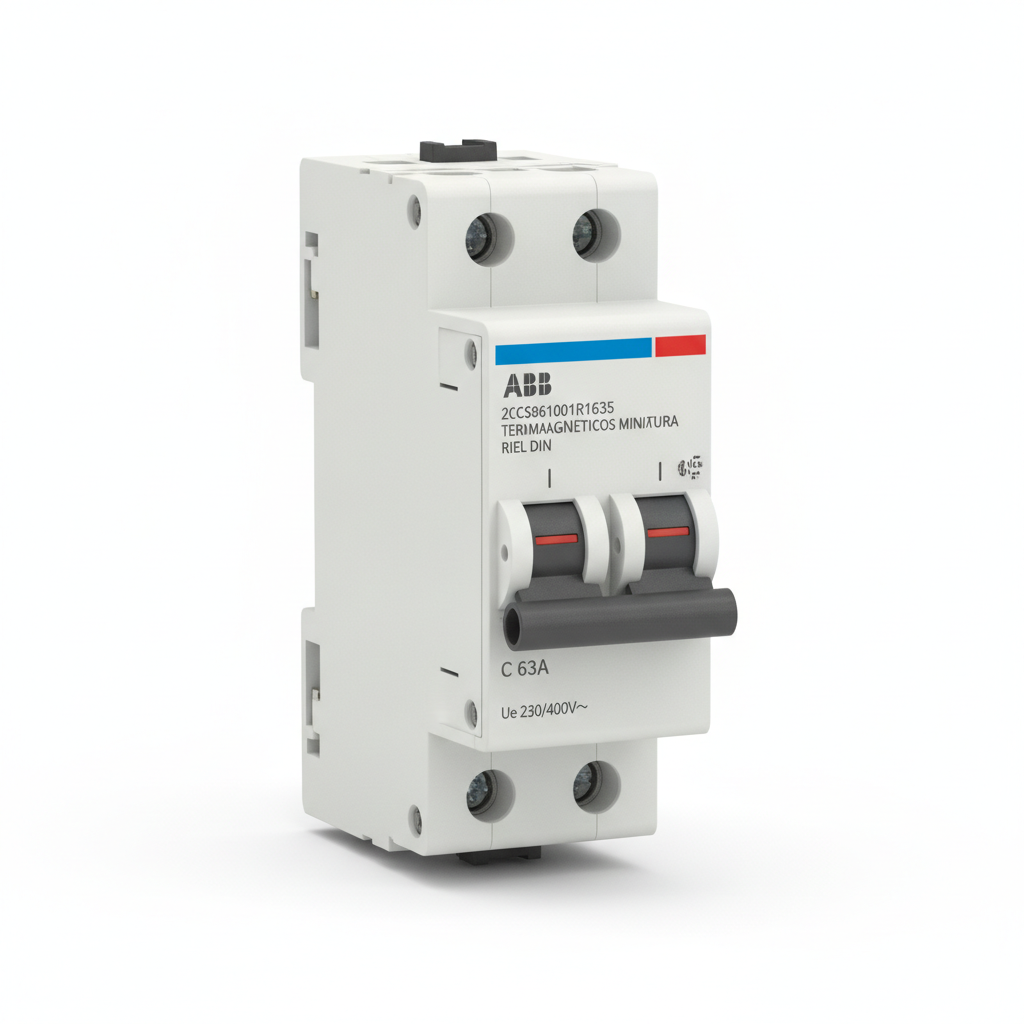 ABB 2CCS861001R1635 INTERRUPTORES TERMOMAGNETICOS MINIATURA RIEL DIN