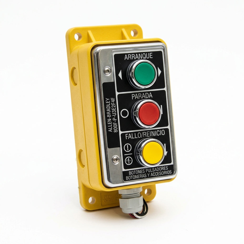 ALLEN-BRADLEY 800F-P-U3E2F4F BOTONES PULSADORES BOTONERAS Y ACCESORIOS
