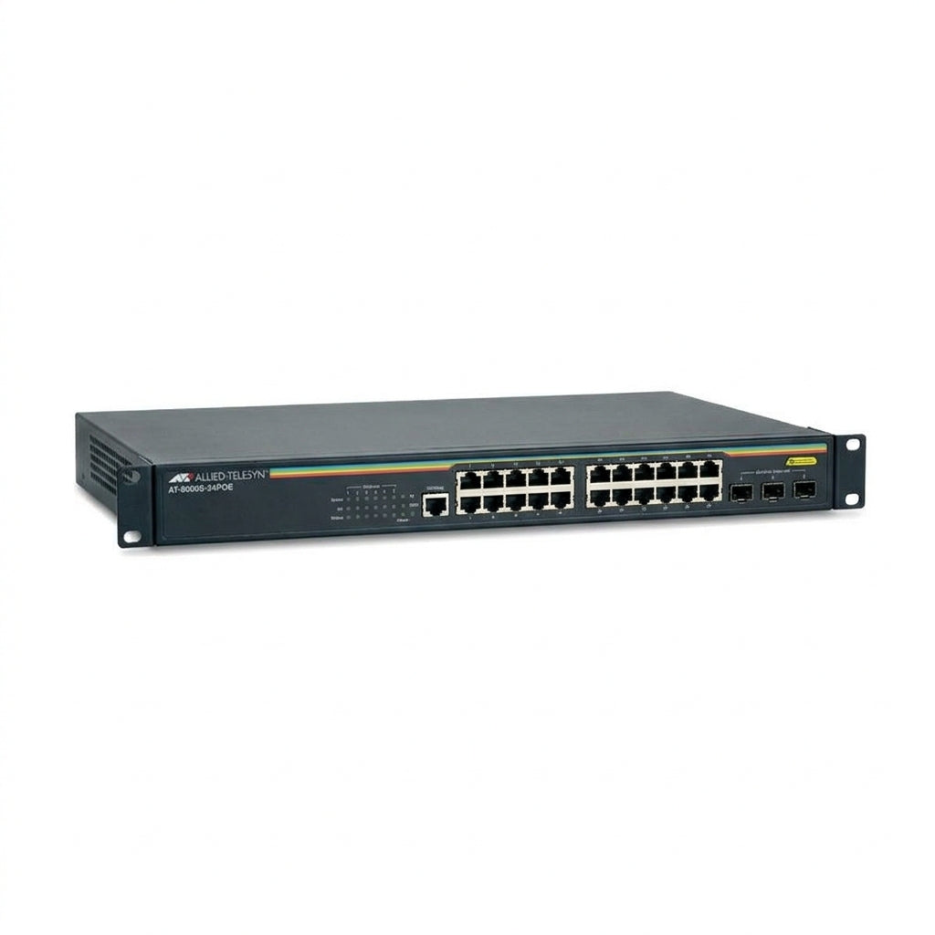 ALLIED-TELESYN AT-8000S-24POE-NCA-1 EQUIPO DATACOM (REDES Y CABLEADO ESTRUCTURADO)