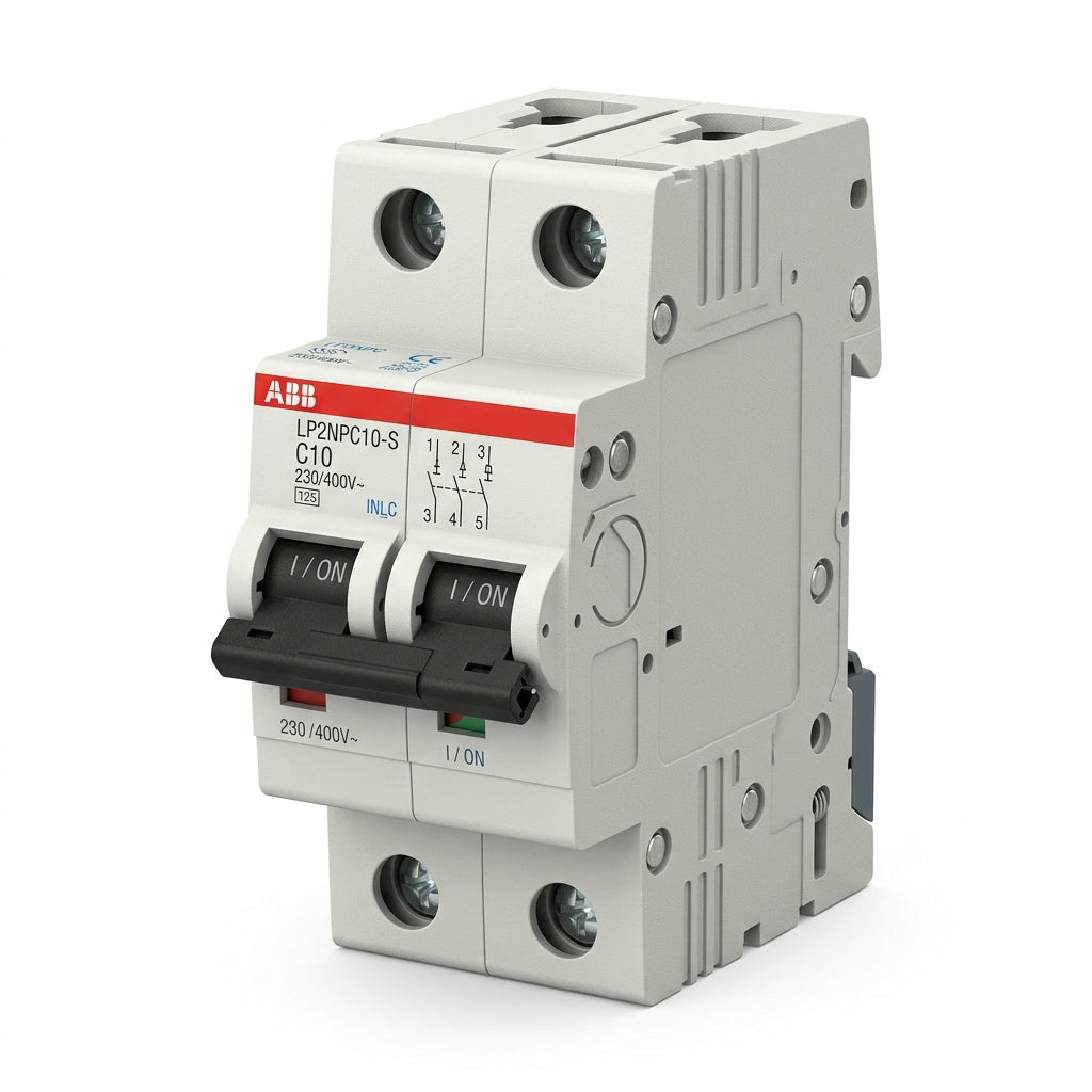 ABB LP2NPC10-S INTERRUPTORES TERMOMAGNETICOS MINIATURA RIEL DIN