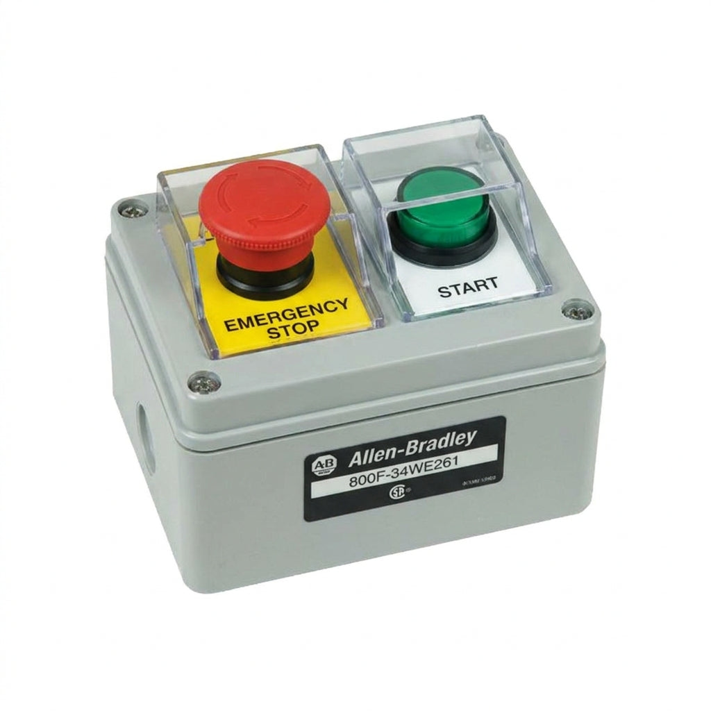 ALLEN-BRADLEY 800F-34WE261 BOTONES PULSADORES BOTONERAS Y ACCESORIOS