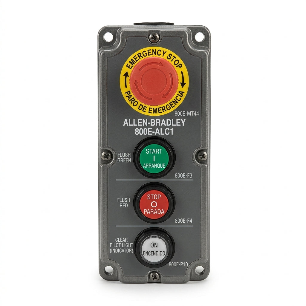 ALLEN-BRADLEY 800E-ALC1 BOTONES PULSADORES BOTONERAS