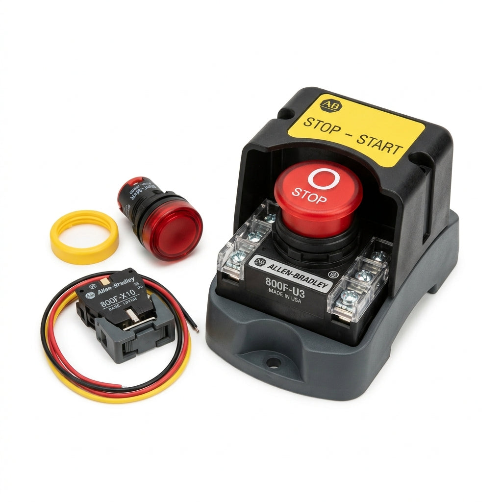 ALLEN-BRADLEY 800F-M-U3E4F6B BOTONES PULSADORES BOTONERAS Y ACCESORIOS