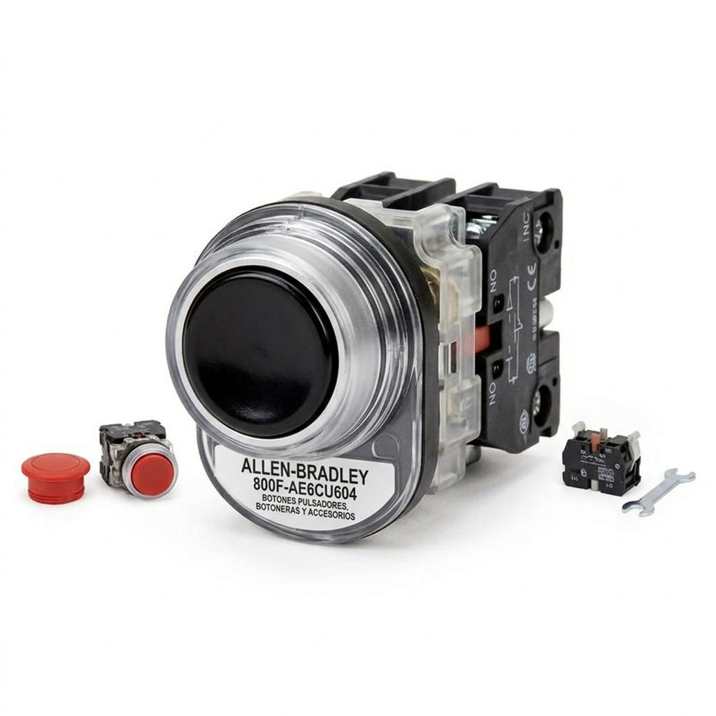 ALLEN-BRADLEY 800F-AE6CU604 BOTONES PULSADORES BOTONERAS Y ACCESORIOS