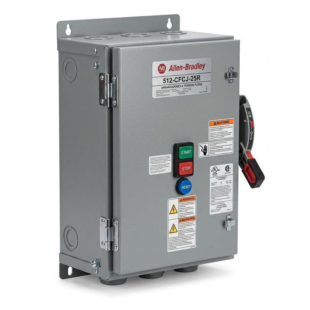 ALLEN-BRADLEY 512-CFCJ-25R ARRANCADORES A TENSION PLENA