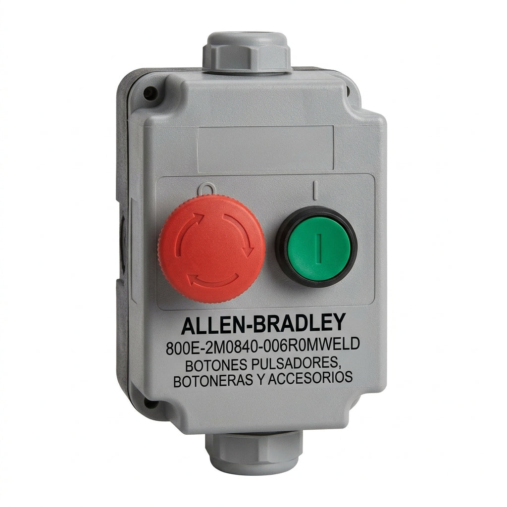 ALLEN-BRADLEY 800E-2M0840-006R0MWELD BOTONES PULSADORES BOTONERAS Y ACCESORIOS