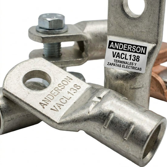 ANDERSON VACL138 TERMINALES Y ZAPATAS ELECTRICAS