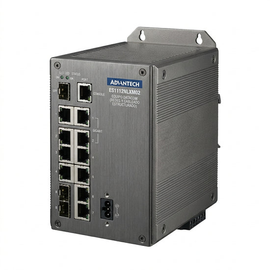 ADVANTECH ES1112NLXM02 EQUIPO DATACOM (REDES Y CABLEADO ESTRUCTURADO)