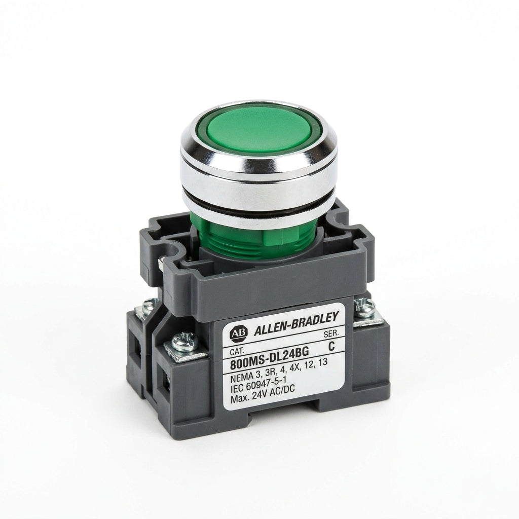 ALLEN-BRADLEY 800MS-DL24BG BOTONES PULSADORES BOTONERAS Y ACCESORIOS