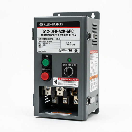 ALLEN-BRADLEY 512-DFB-A2K-6PC ARRANCADORES A TENSION PLENA