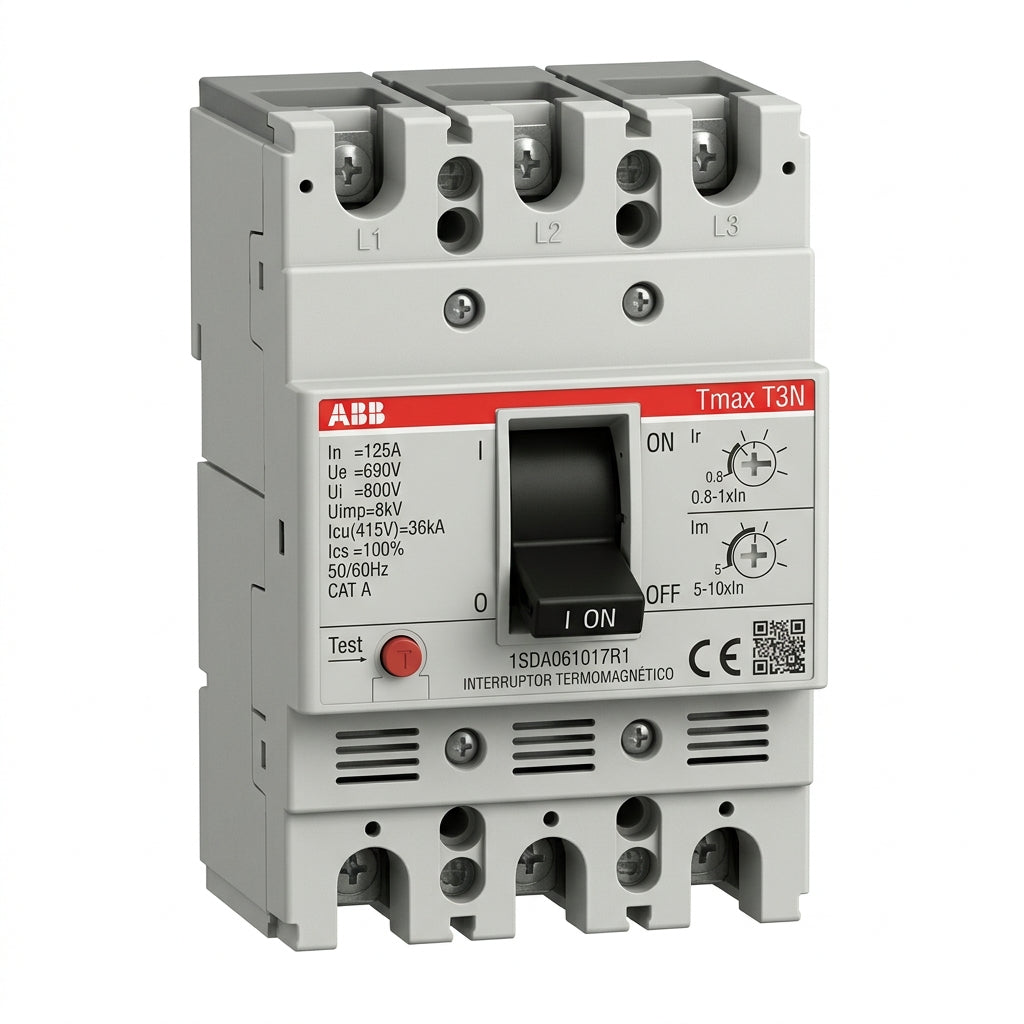 ABB 1SDA061017R1 INTERRUPTORES TERMOMAGNETICOS EN CAJA MOLDEADA