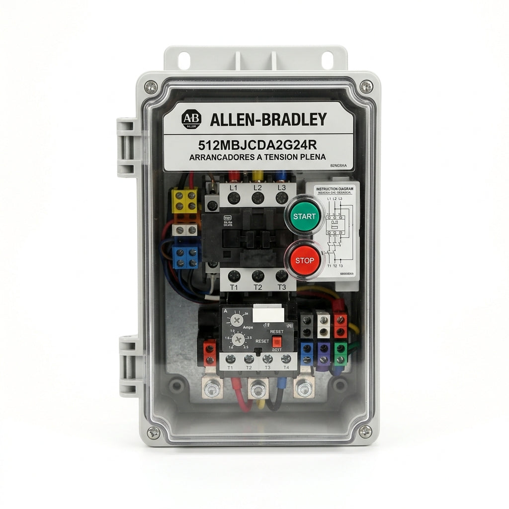 ALLEN-BRADLEY 512MBJCDA2G24R ARRANCADORES A TENSION PLENA