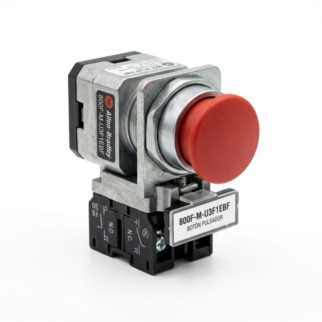 ALLEN-BRADLEY 800F-M-U3F1EBF BOTONES PULSADORES BOTONERAS Y ACCESORIOS
