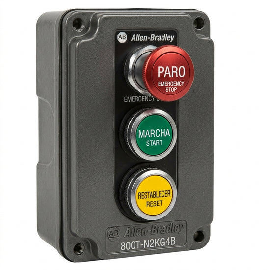 ALLEN-BRADLEY 800T-N2KG4B BOTONES PULSADORES BOTONERAS Y ACCESORIOS
