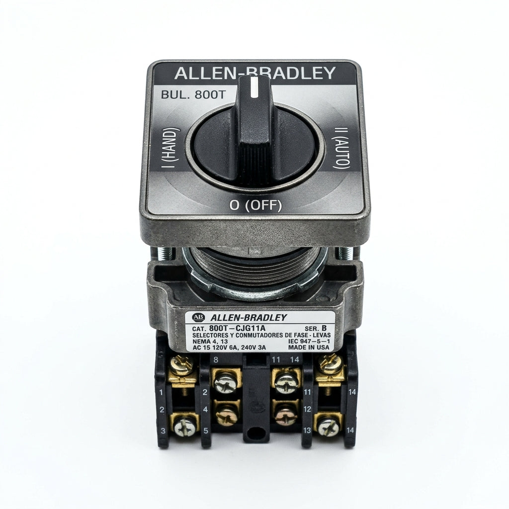 ALLEN-BRADLEY 800T-CJG11A SELECTORES Y CONMUTADORES DE FASE - LEVAS