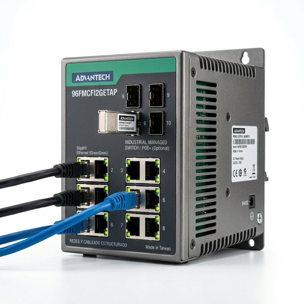 ADVANTECH 96FMCFI2GETAP EQUIPO DATACOM (REDES Y CABLEADO ESTRUCTURADO)