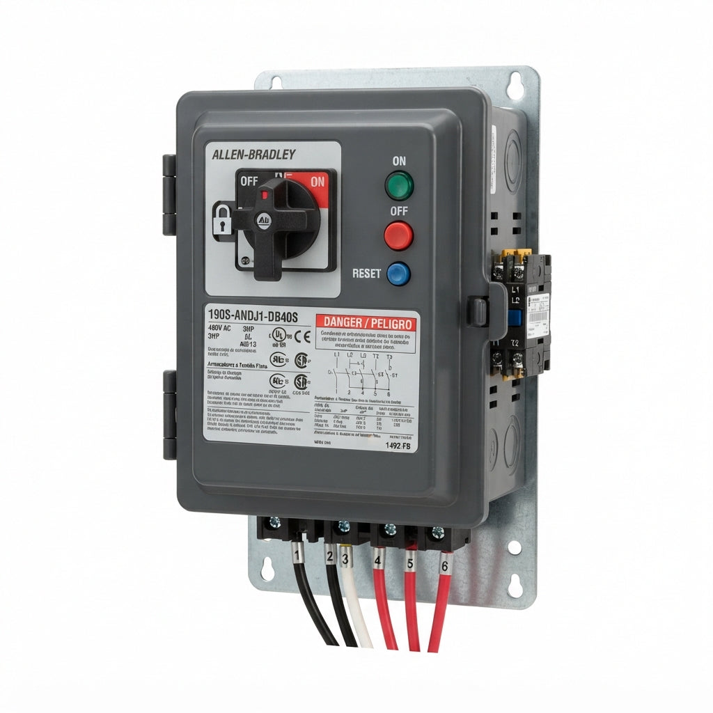 ALLEN-BRADLEY 190S-ANDJ1-DB40S ARRANCADORES A TENSION PLENA