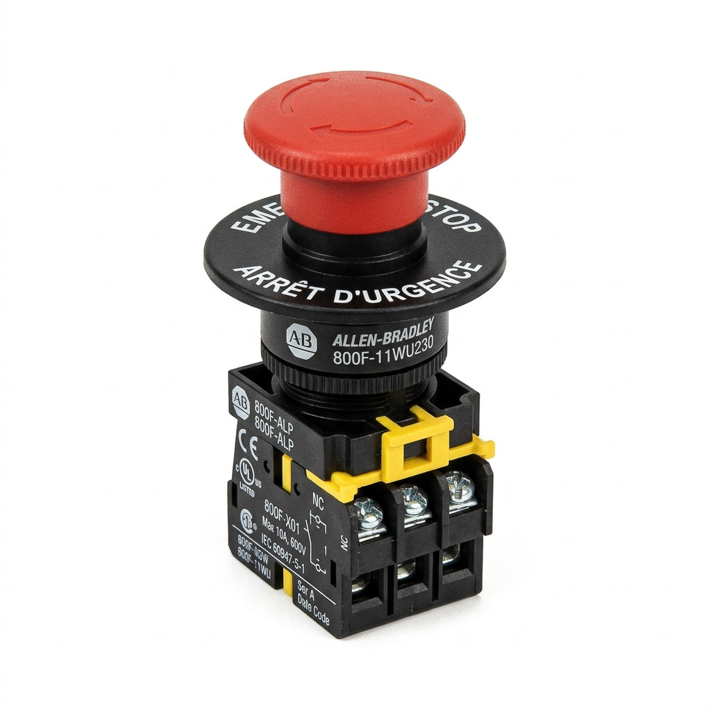 ALLEN-BRADLEY 800F-11WU230 BOTONES PULSADORES BOTONERAS Y ACCESORIOS