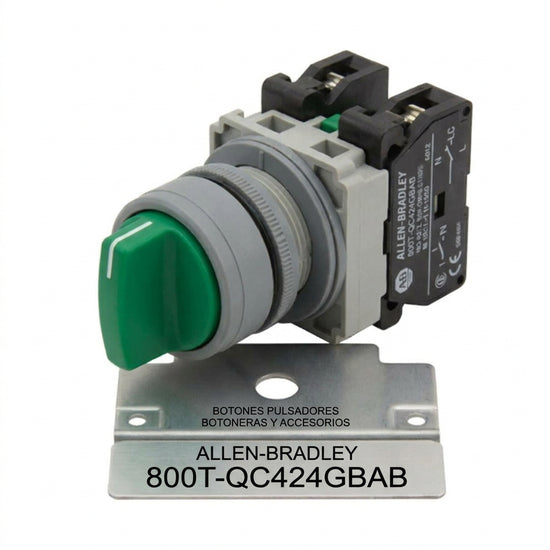 ALLEN-BRADLEY 800T-QC424GBAB BOTONES PULSADORES BOTONERAS Y ACCESORIOS