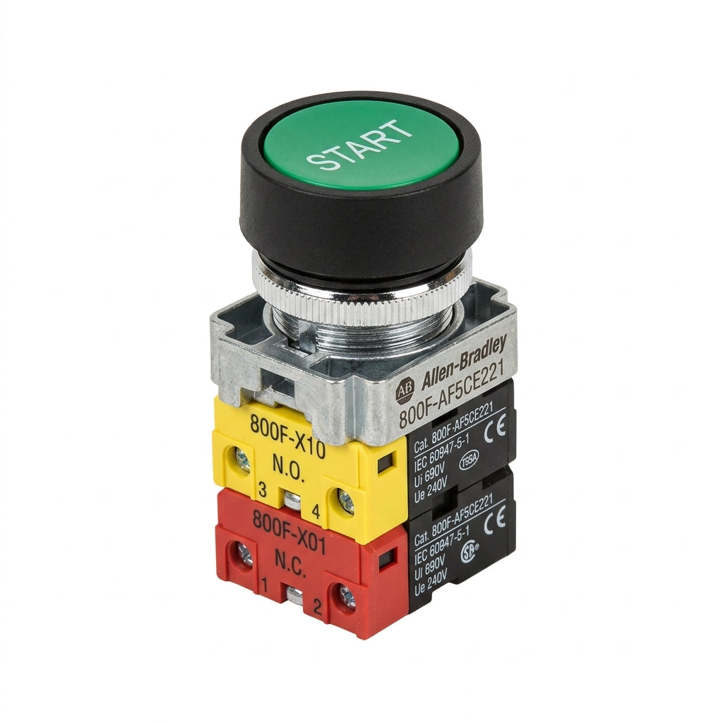 ALLEN-BRADLEY 800F-AF5CE221 BOTONES PULSADORES BOTONERAS Y ACCESORIOS