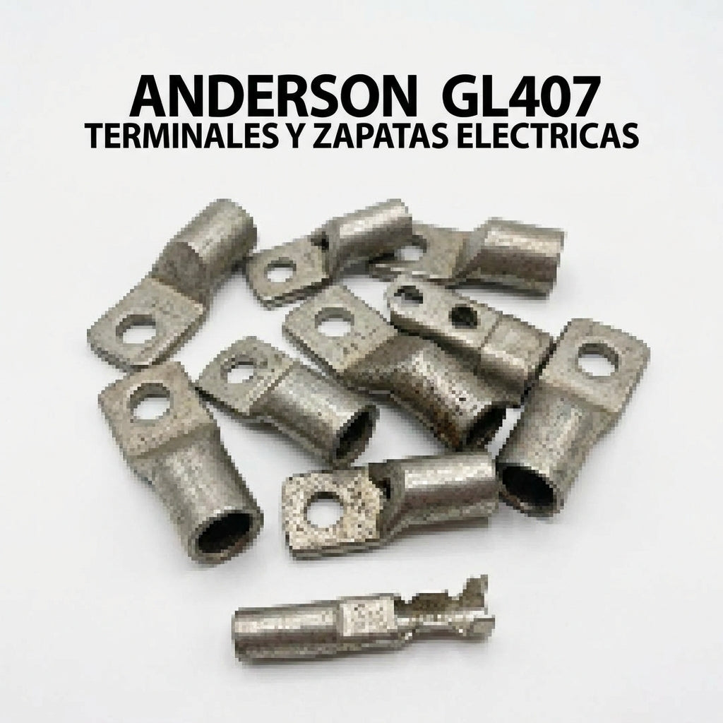 ANDERSON GL407 TERMINALES Y ZAPATAS ELECTRICAS