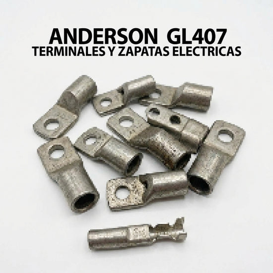 ANDERSON GL407 TERMINALES Y ZAPATAS ELECTRICAS