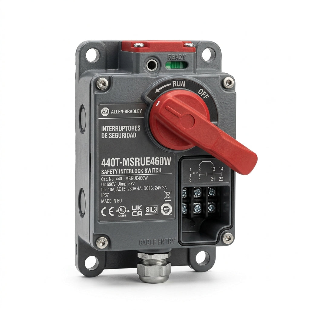 ALLEN-BRADLEY 440T-MSRUE460W INTERRUPTORES DE SEGURIDAD