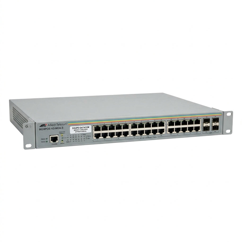 ALLIED-TELESYN 8624POE-V2-NCA-3 EQUIPO DATACOM (REDES Y CABLEADO ESTRUCTURADO)