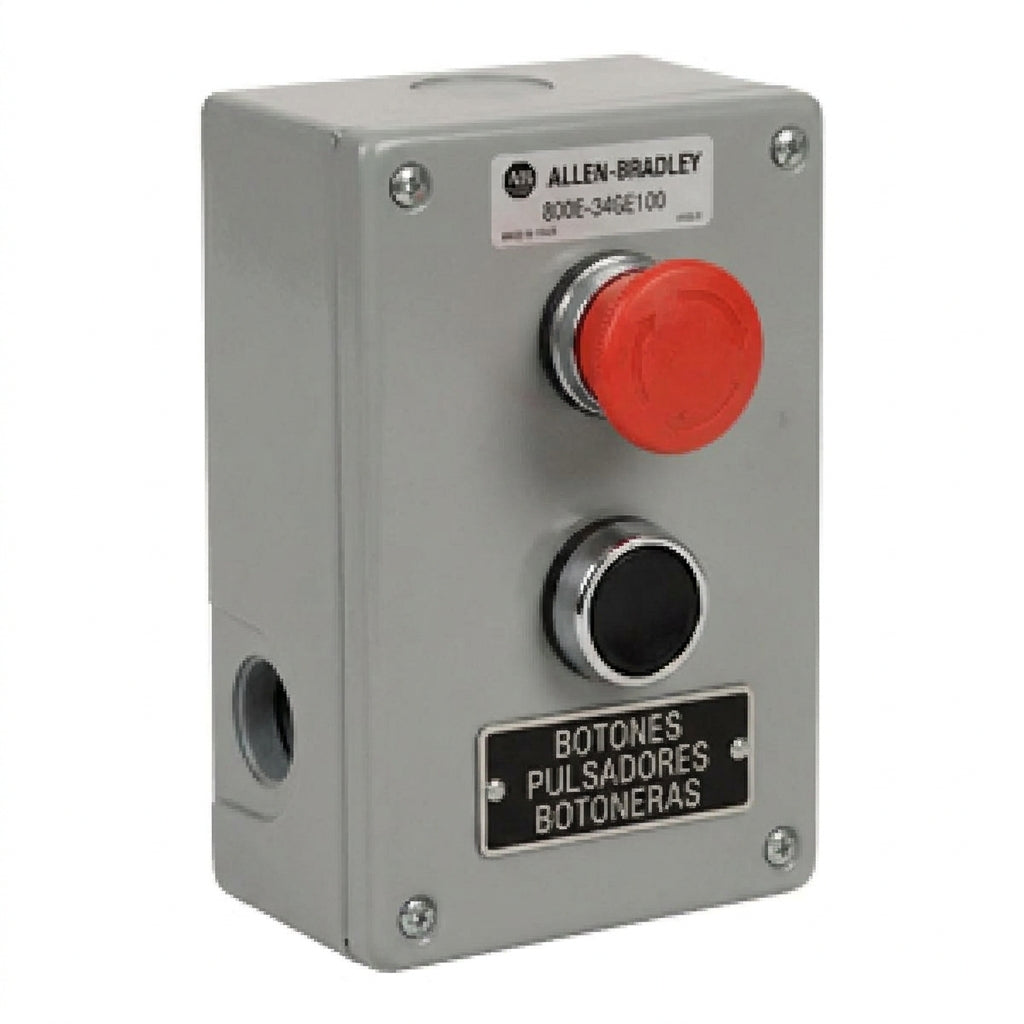 ALLEN-BRADLEY 800E-34GE100 BOTONES PULSADORES BOTONERAS