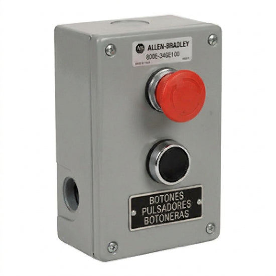 ALLEN-BRADLEY 800E-34GE100 BOTONES PULSADORES BOTONERAS