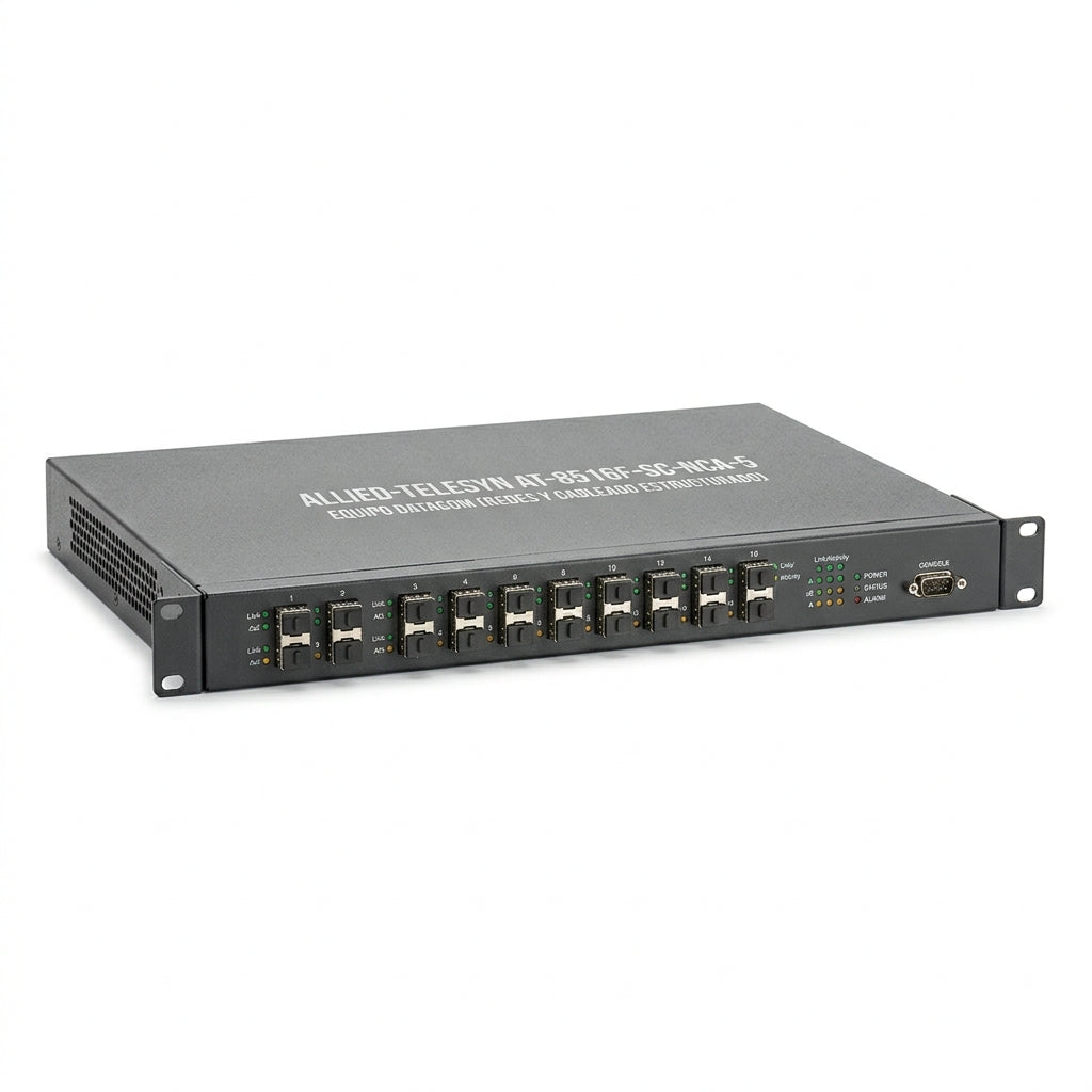 ALLIED-TELESYN AT-8516F-SC-NCA-5 EQUIPO DATACOM (REDES Y CABLEADO ESTRUCTURADO)