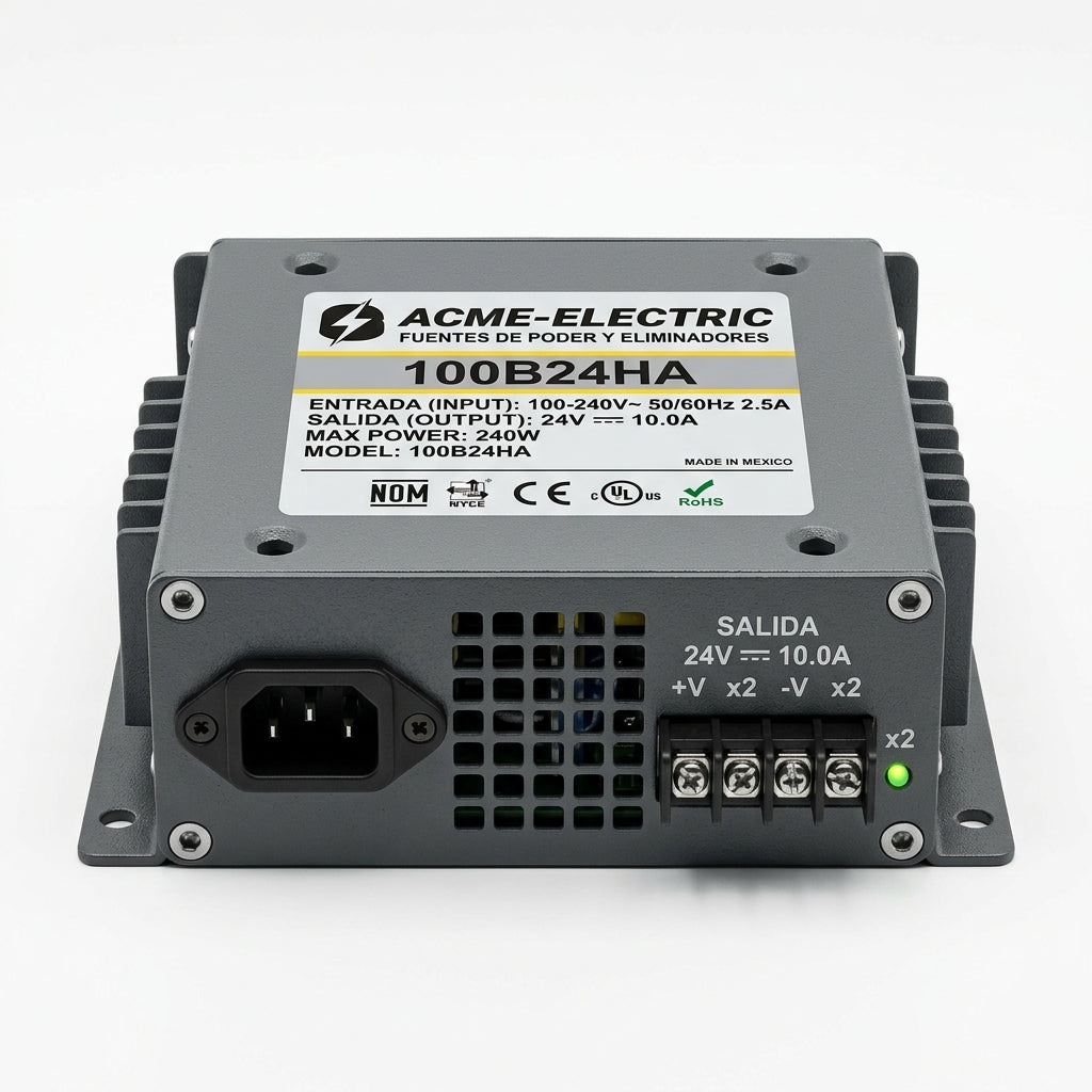 ACME-ELECTRIC 100B24HA FUENTES DE PODER Y ELIMINADORES