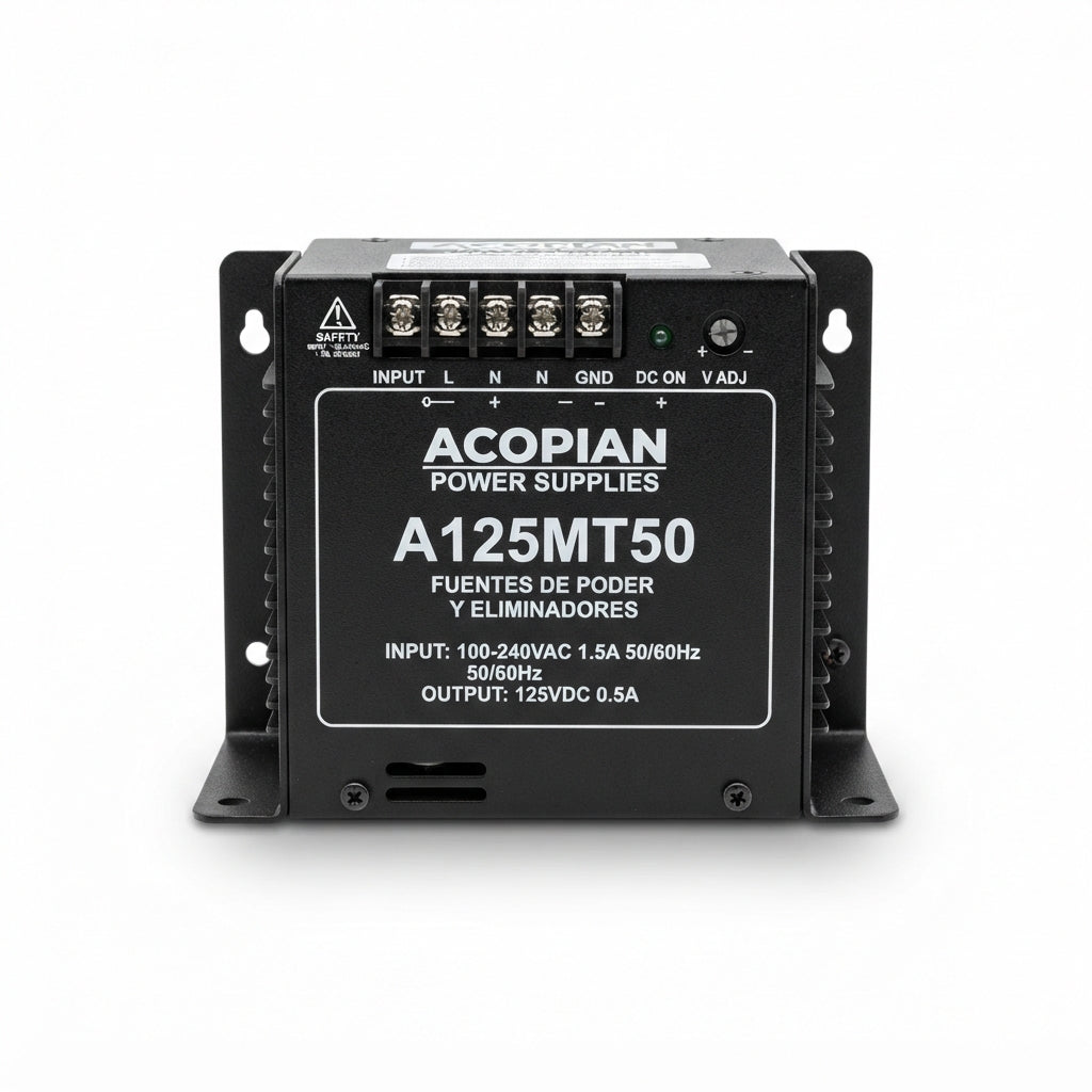ACOPIAN A125MT50 FUENTES DE PODER Y ELIMINADORES