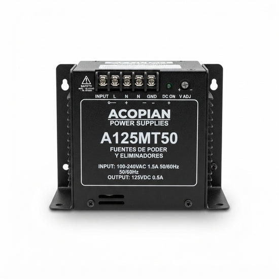 ACOPIAN A125MT50 FUENTES DE PODER Y ELIMINADORES