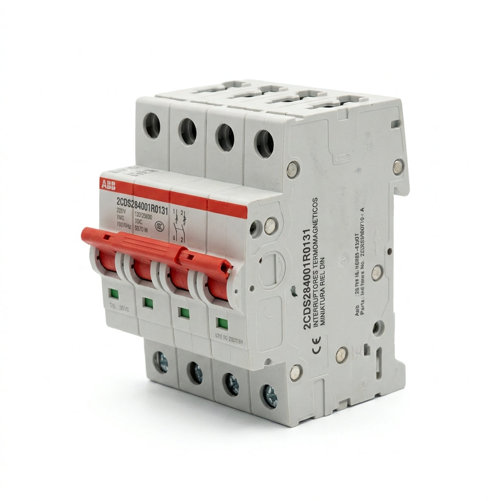ABB 2CDS284001R0131 INTERRUPTORES TERMOMAGNETICOS MINIATURA RIEL DIN