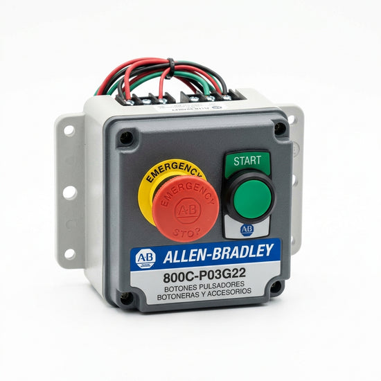 ALLEN-BRADLEY 800C-P03G22 BOTONES PULSADORES BOTONERAS Y ACCESORIOS