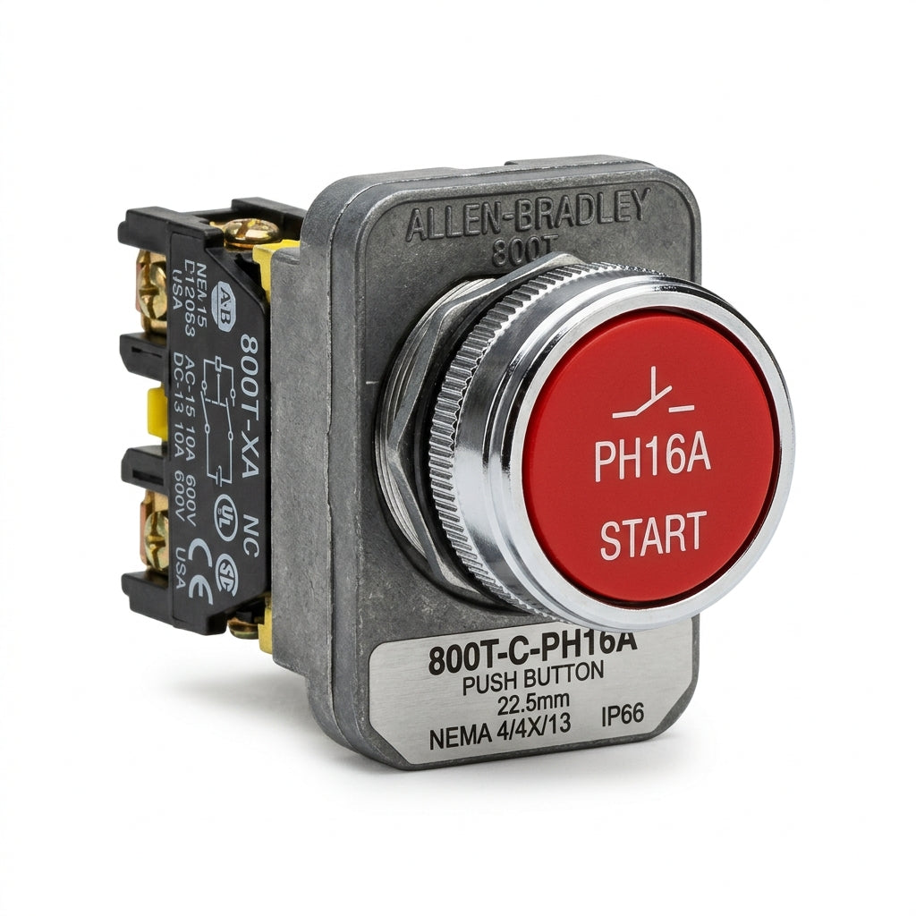 ALLEN-BRADLEY 800T-C-PH16A BOTONES PULSADORES BOTONERAS Y ACCESORIOS