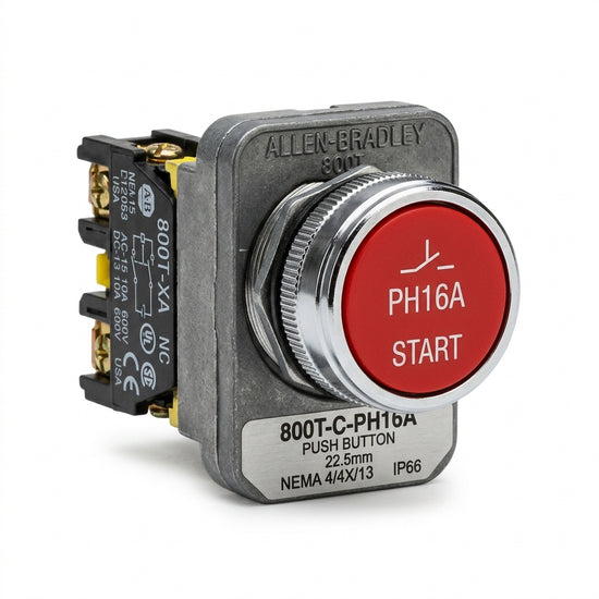 ALLEN-BRADLEY 800T-C-PH16A BOTONES PULSADORES BOTONERAS Y ACCESORIOS