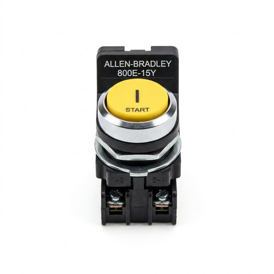 ALLEN-BRADLEY 800E-15Y BOTONES PULSADORES BOTONERAS