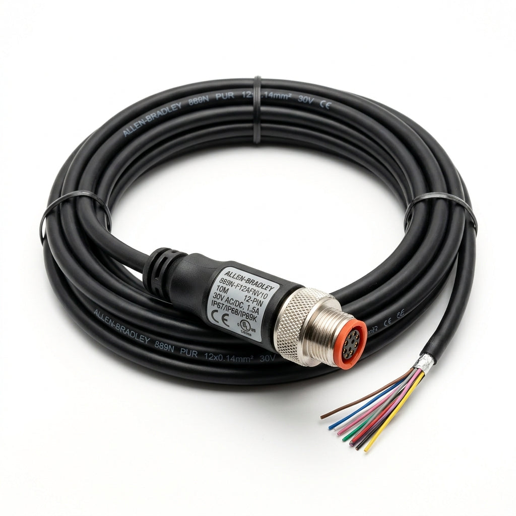 ALLEN-BRADLEY 889N-F12AFNV10 CONECTORES RAPIDOS Y CABLES PARA SENSOR (CORDSETS)