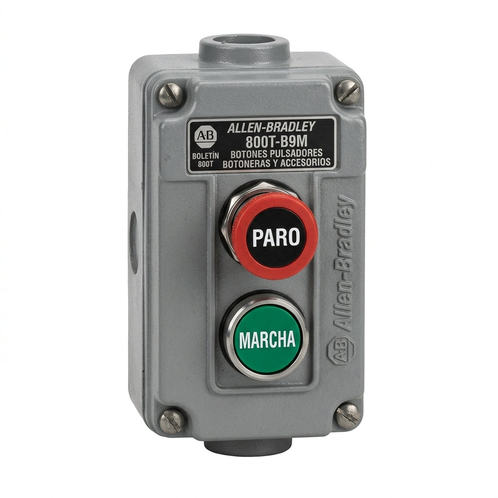 ALLEN-BRADLEY 800T-B9M BOTONES PULSADORES BOTONERAS Y ACCESORIOS
